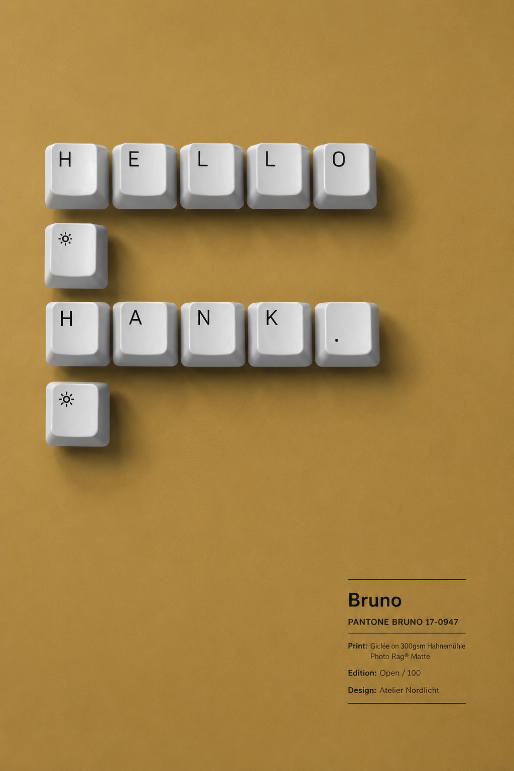 Market Intelligence keyboard