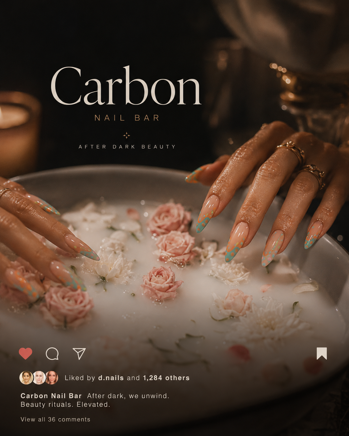 Carbon Nail Bar lead artifact